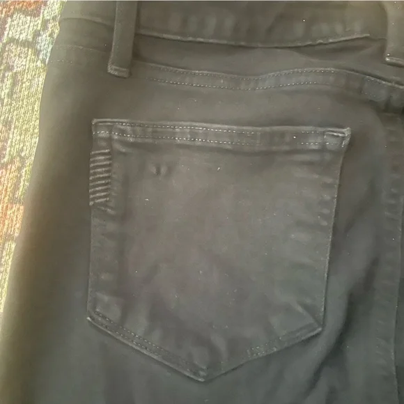 Paige Womens 27 Jeans Skyline Skinny Black Pants Slim Career Work Stretch Denim - Picture 10 of 11